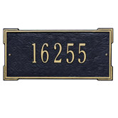 Roanoke Standard Wall Address Plaque