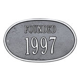 Date "Founded" Wall Plaque
