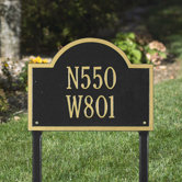 Wisconsin Special Standard Address Sign