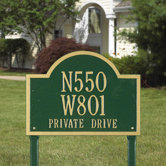 Wisconsin Special Standard Address Sign