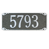 Saint Pierre Standard Wall Address Plaque