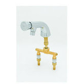 Single Hole Metering Faucet Less Handles