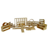 Wooden Hollow Blocks
