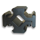 Universal Barrel Quad Weaver Base Mount in Black