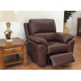 Monzano Recliner in Chestnut