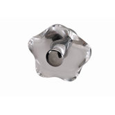 Glass and Stainless Steel Knob with M4 Screws