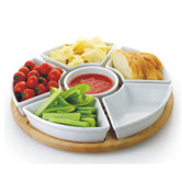 Lazy Susan Chip and Dip (Set of 6)