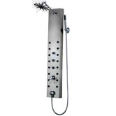 Stainless Steel 48" Volume Control Shower Panel