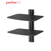Dual AV Wall Shelf with Glass