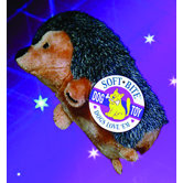 Soft Bites Hedgehog Dog Toy