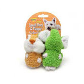 Terry Elephant/Chipmuck Dog Toy (2 Pack)