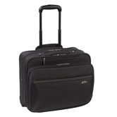 Sterling CheckFast Rolling Laptop Overnighter in Black