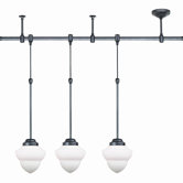 Hayden  Pendant Track in Architectural Bronze