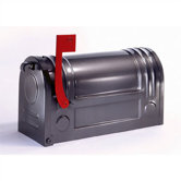 Curbside Post Mounted Mailbox