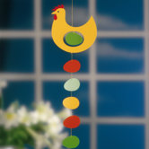 Prize Hen Mobile in Yellow