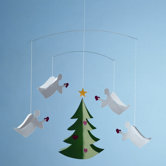 Four Christmas Angels of Love Mobile