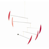 Abstract Tango Mobile in Red