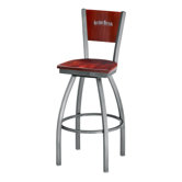 Melissa Anne Custom Back Swivel Barstool