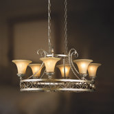 Seraphine 6 Light Pot Rack Chandelier