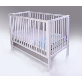 Louisa Dropside Cot in White