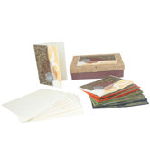 The Teerasak Chaiwong Artisan Thai Wind Saa Paper Greeting Card (Set of 8)