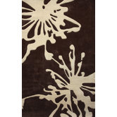 Barcelona Flower Burst Ivory/Brown Rug