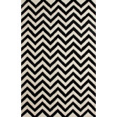 Magnifique Chevron Black Rug