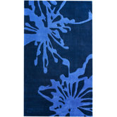 Pop Fireworks Blue Rug