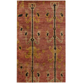 Sophist-Ikat Bhimgad Ikat Red Rug