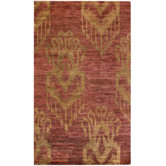 Sophist-Ikat Bidar Ikat Coral Rug