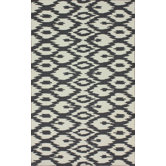 Pop Soft Grey Ikat Rug