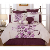 Grapevine Printed 3-Piece Duvet Set