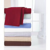Heavy Weight Solid Flannel Sheet Set