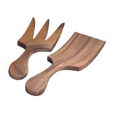 Two Piece Large Salad Utensil Set