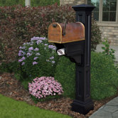 Charleston Plus Mailbox Post