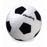 Squeaky Plush Soccer Ball Dog Toy
