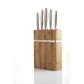 Forme 5 Piece Bamboo Knife Block Set