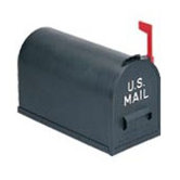 Classic #2 Rural Post Mounted Mailbox
