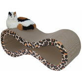 Giant Swirl Lounge Recycled Paper Cat Scratching Board