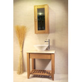 Aquarius Bathroom Single Wash Stand with Shelf