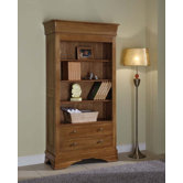 Chateau Bookshelf in Rich Oak