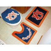 Auburn Tigers 3 Piece Bath Rugs