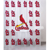 MLB PVC Shower Curtain