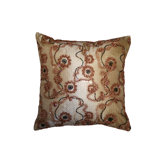 Crown Embroidered Sequins Decorative Throw Pillow