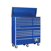 56" Combo Tool Chest and Roller Cabinet in Blue