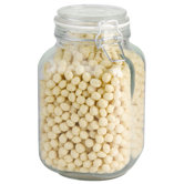 Glass Heremes Clamp Jar