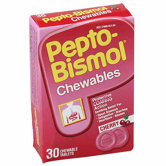 Pepto-Bismol Tablets (30 Packs per Box)