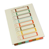 Speedex Side Tab TOC Divider
