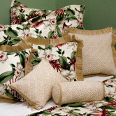 Orchids Natural Duvet Cover