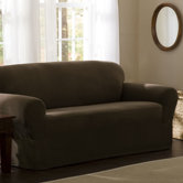 Reeves Stretch One Piece Sofa Slipcover